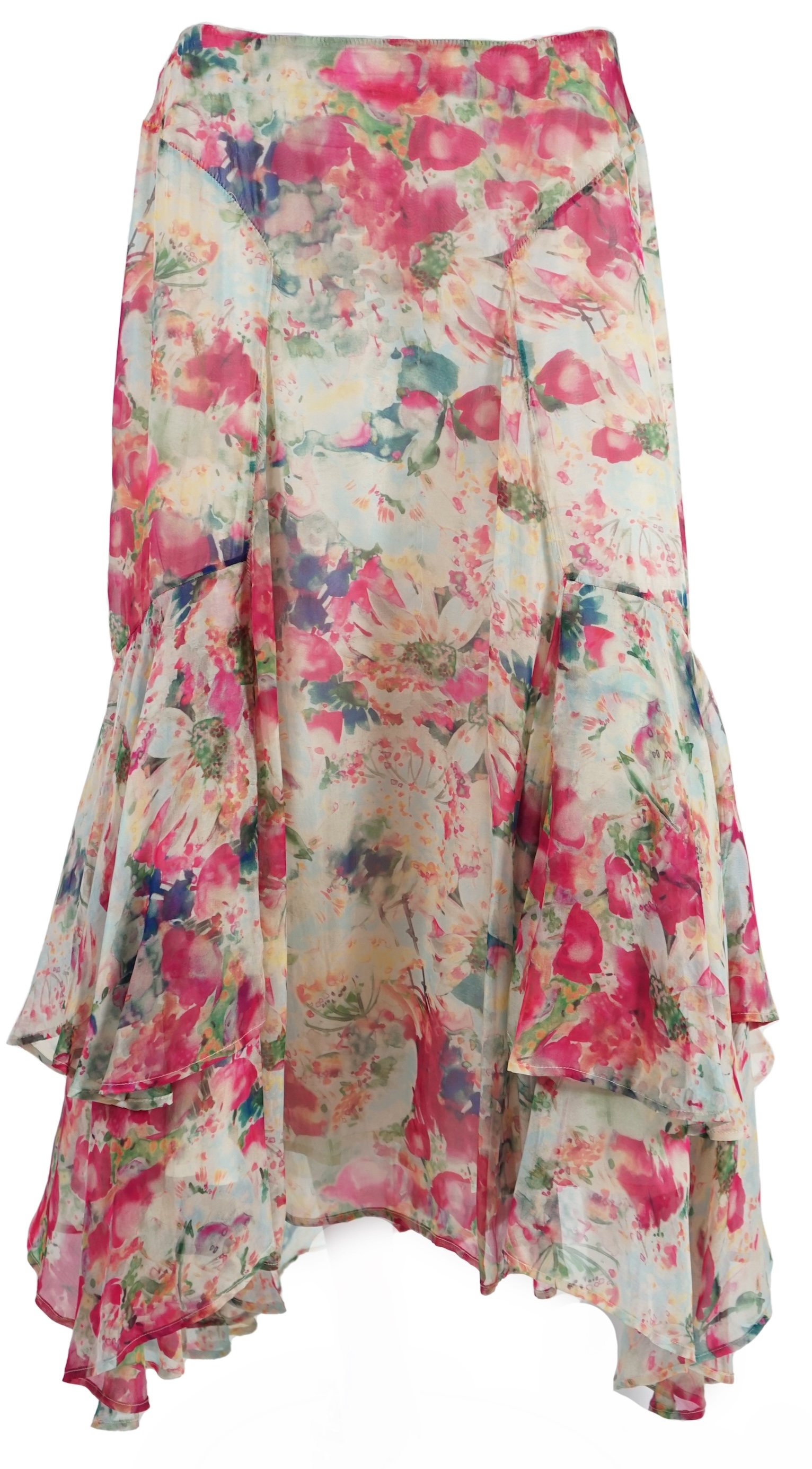 A selection of lady's maxi and midi length skirts, brands include Anne Storey, Calypso, 22 Maggio, Mes Demoiselles Paris, Onjenu, Gerulean Exclusive, Cerulean, Charlotte Sparre and Nicole Farhi, Mostly elasticated waists